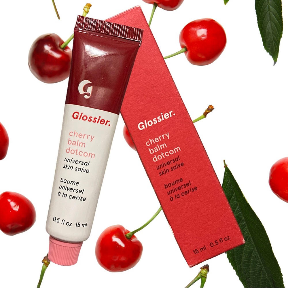 glossier og cherry balm dot com (+ balm charm)!